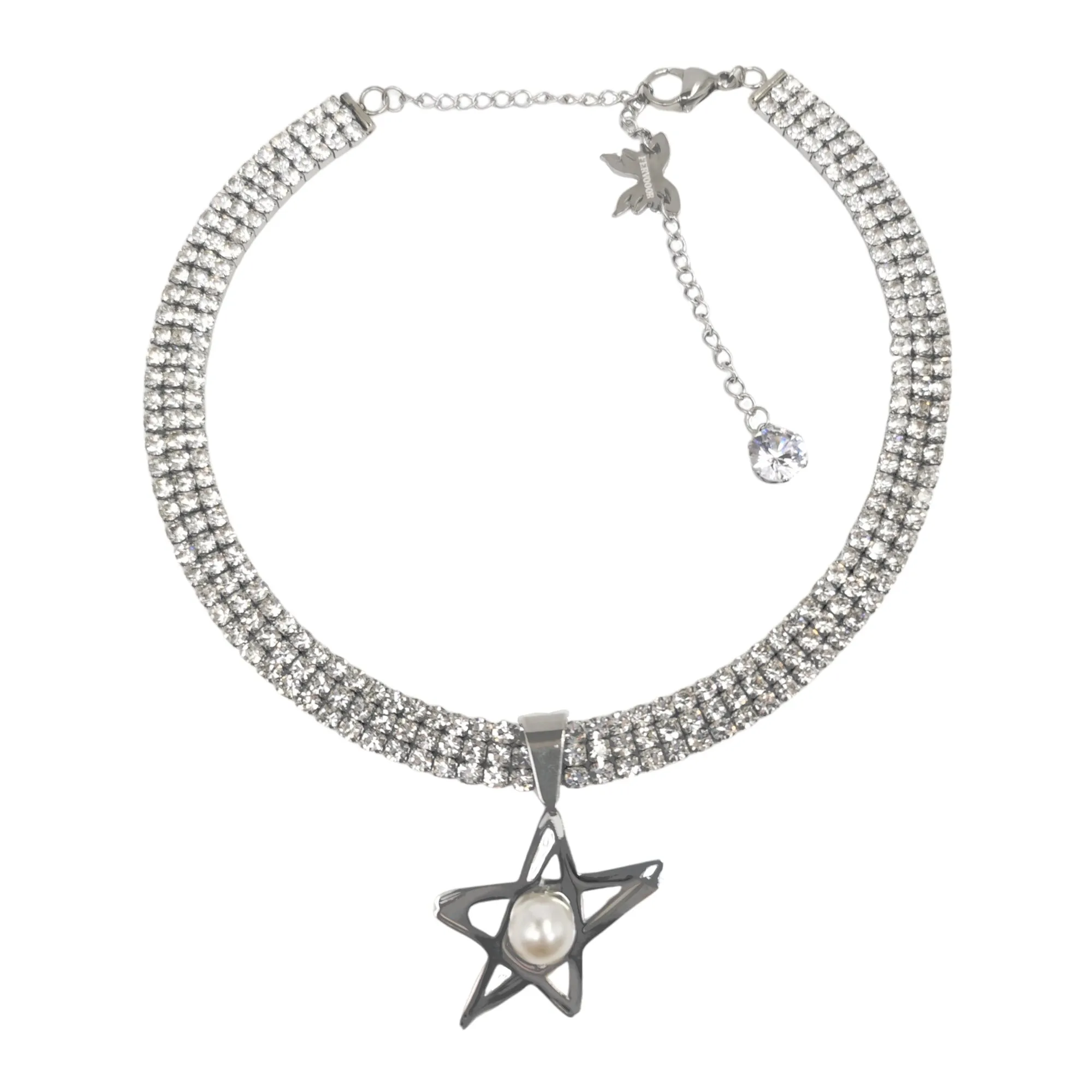 40% OFF! Fervooor Starlight Party Shine Zirconia Choker