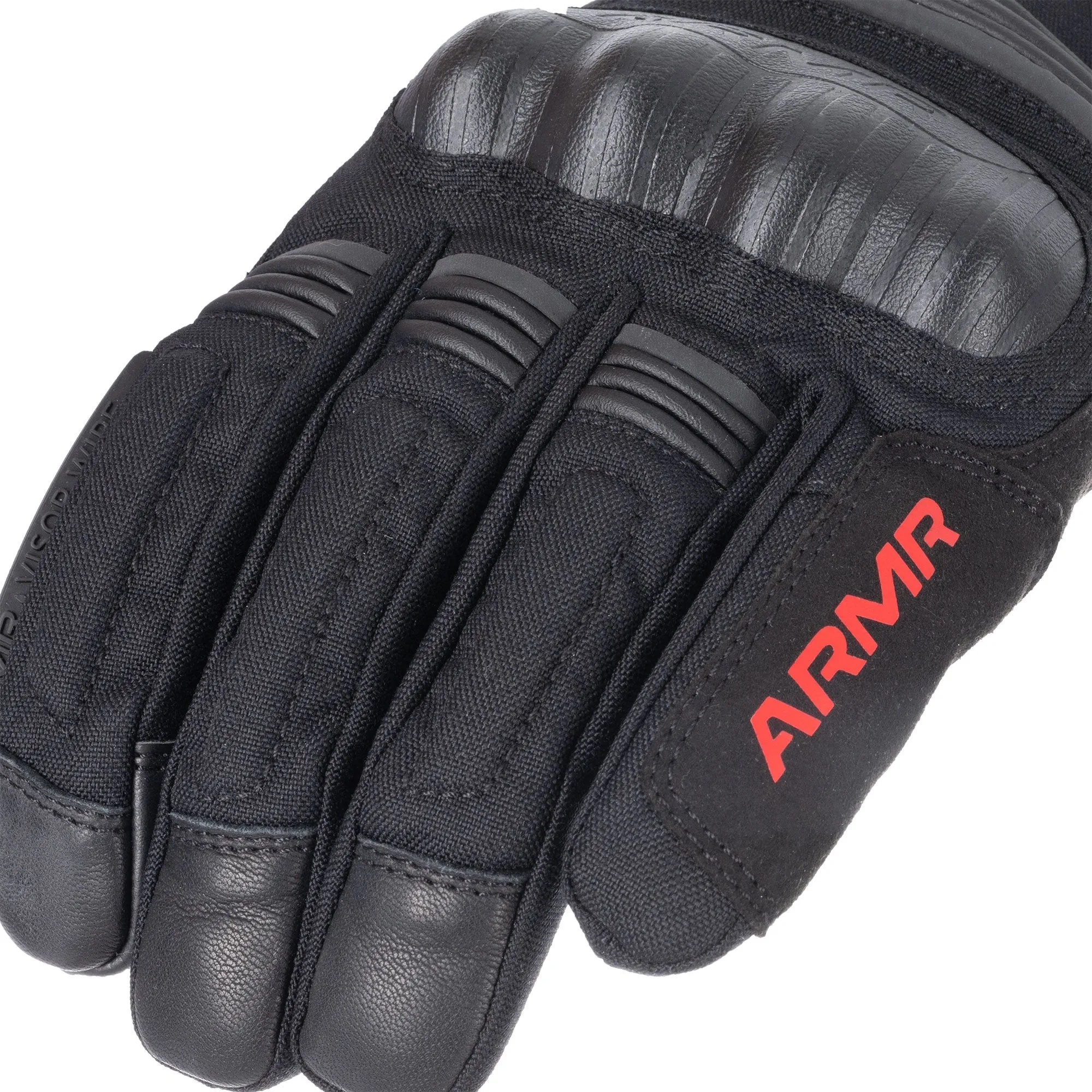 ARMR Kumaji 3.0 WP Men's Motorbike  Glove Black/Red