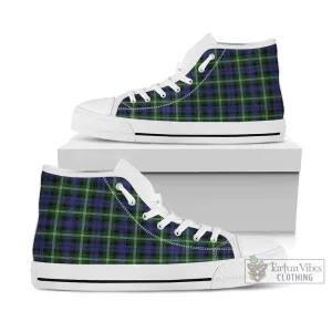 Baillie of Polkemmet Tartan High Top Shoes