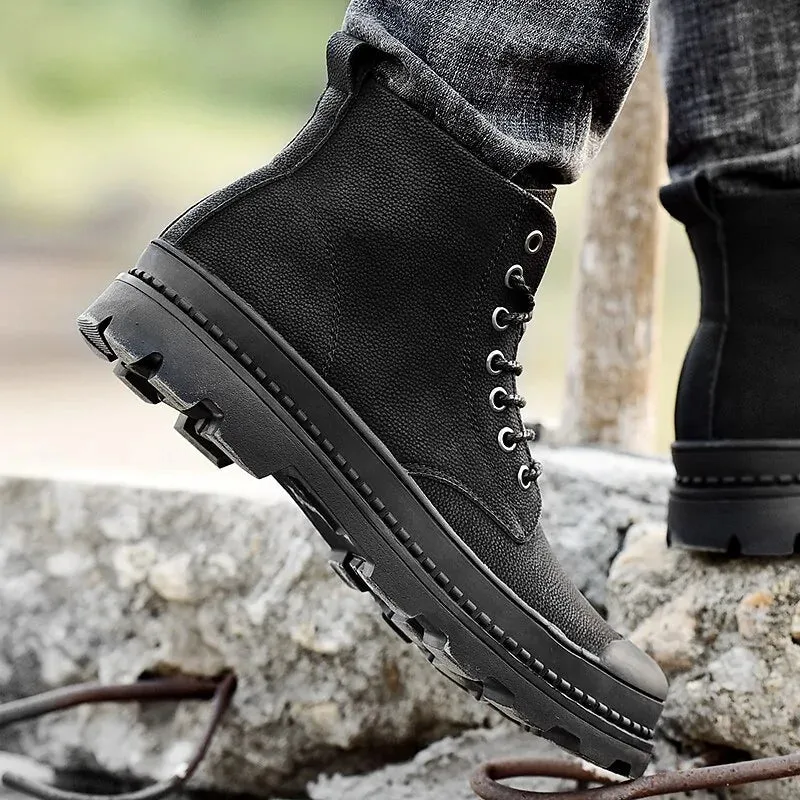 Black Warm Winter Boots. Unisex