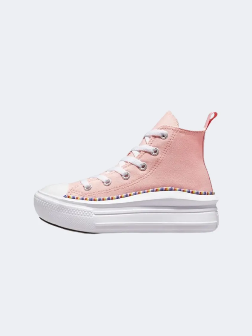 Converse Chuck Taylor Ps-Girls Lifestyle Shoes Storm Pink