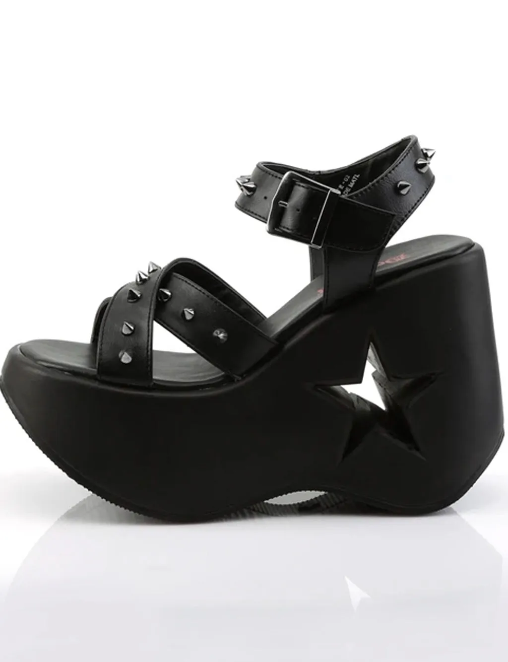 DEMONIA DYNAMITE 02 PLATFORM SANDALS