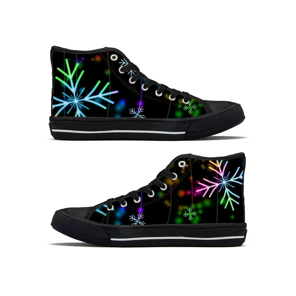 Diverse Panda Snowflake Hi Tops