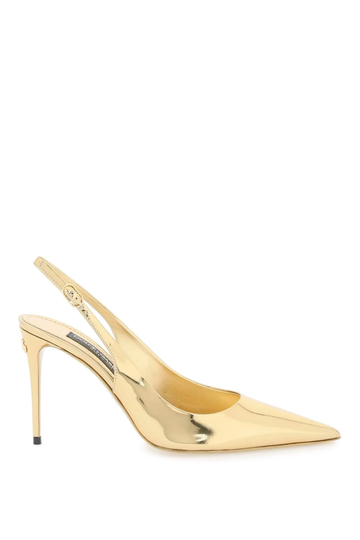 Dolce & Gabbana Laminated Leather Pumps (Size - 40)