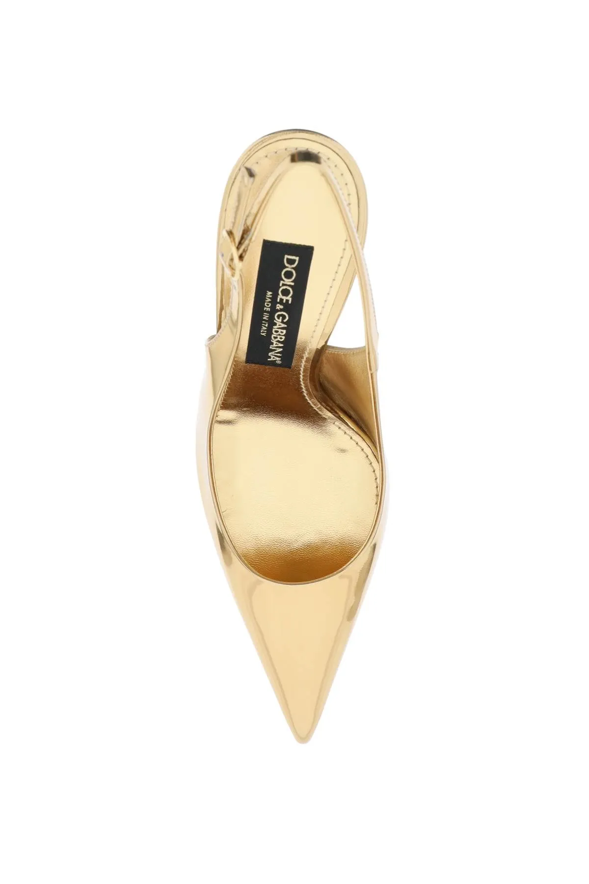 Dolce & Gabbana Laminated Leather Pumps (Size - 40)