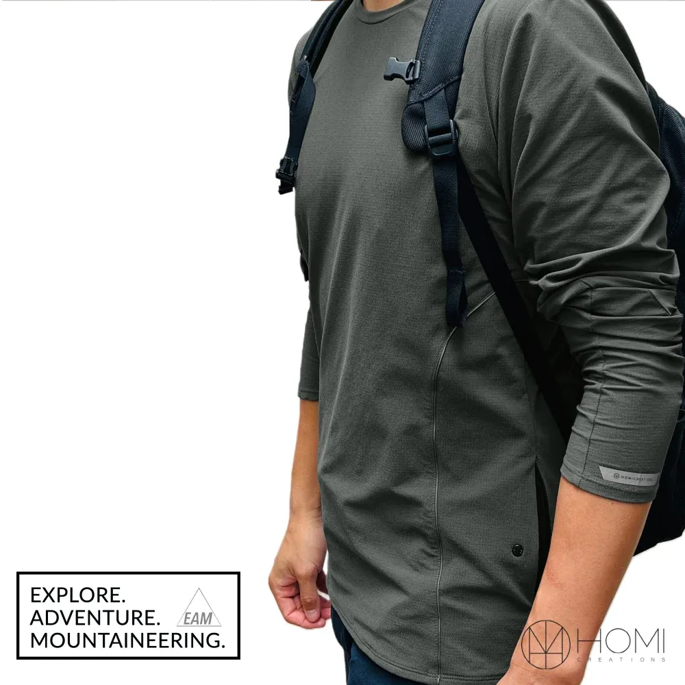 EAM Long Sleeves Top FEATURING CORDURA FABRIC