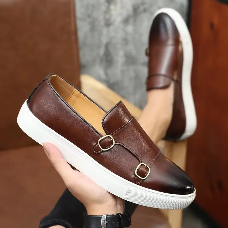 ElegantStride Fashionable Slip-On Platform Shoes