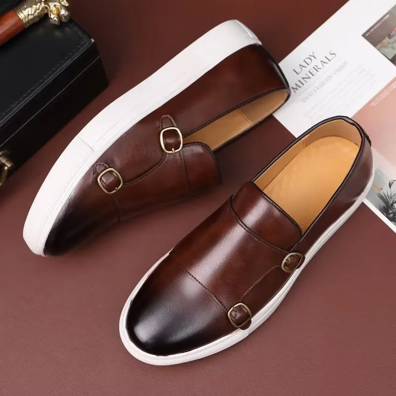 ElegantStride Fashionable Slip-On Platform Shoes