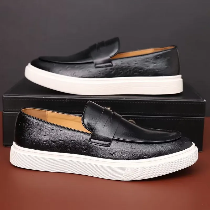 ElegStride Fashionable Slip-On Platform Shoes