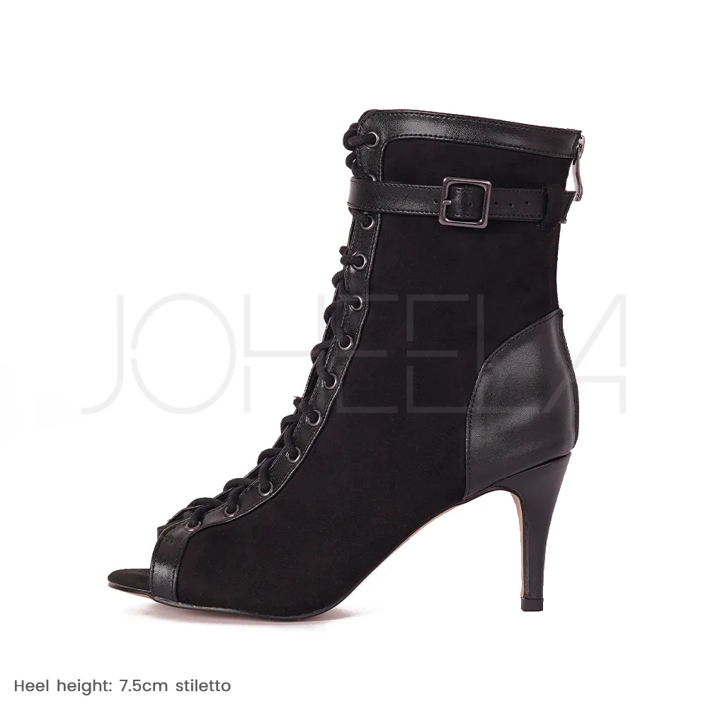 Emily noir - Talons stilettos slim - Personnalisable