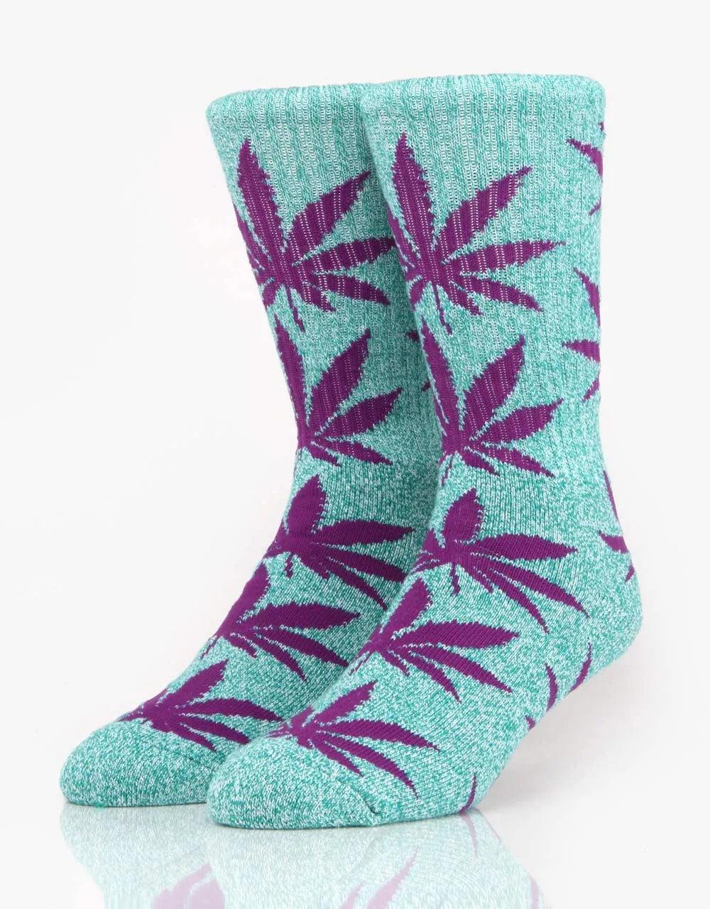 HUF SF Plantlife Crew Sock-Jade