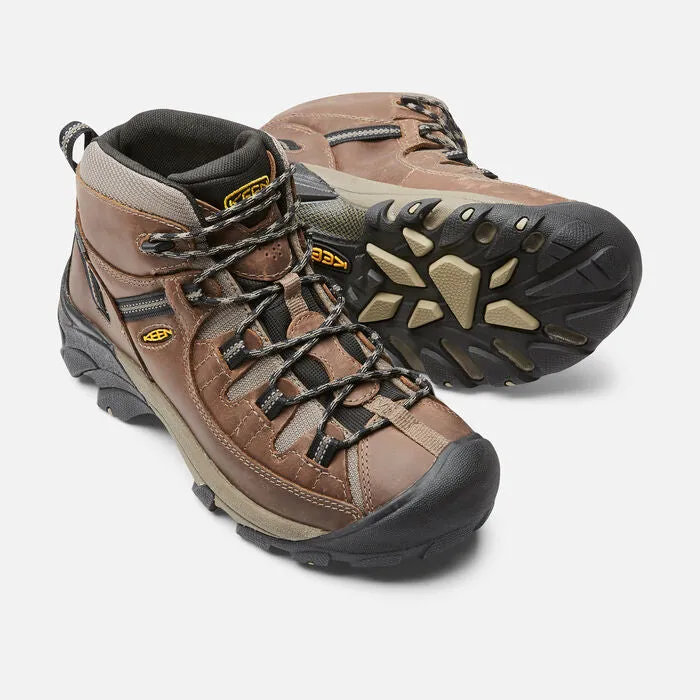 Keen Mens Targhee II Mid Waterproof Hiking Boots