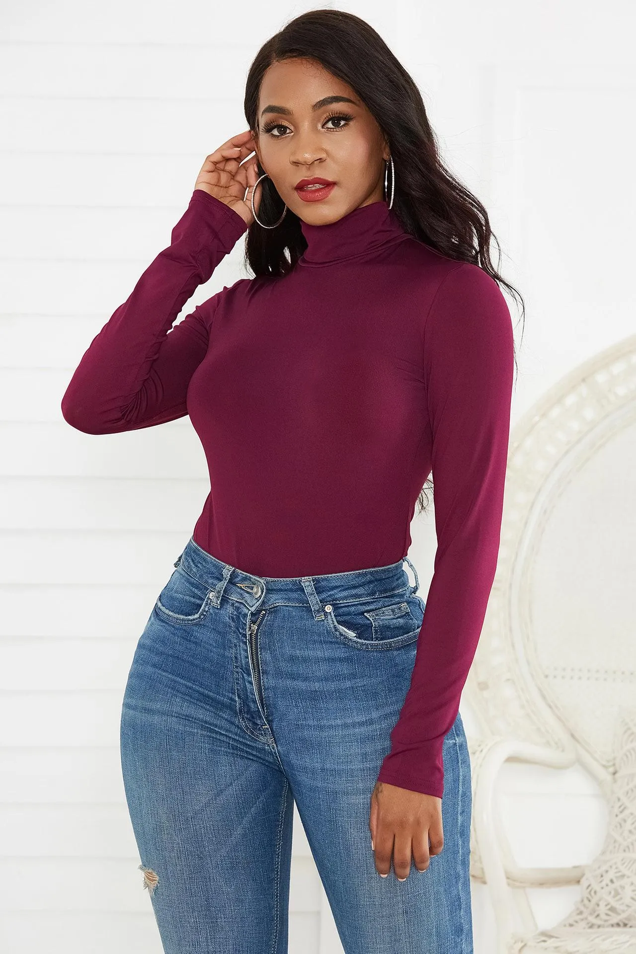 Long Sleeves Shirt Bodysuits