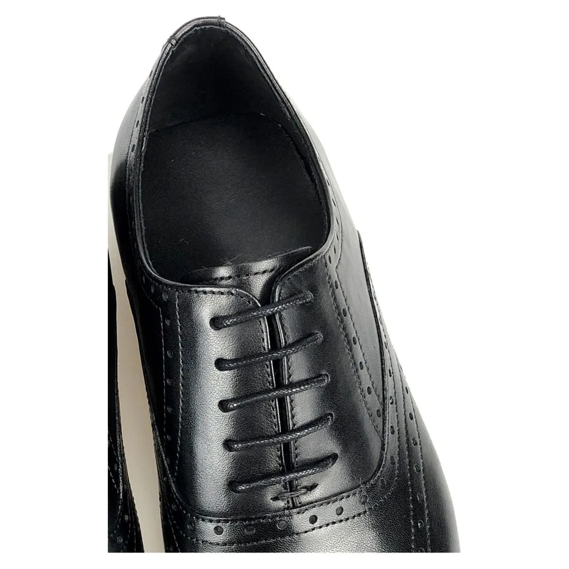 Luxe Italian Leather Platform Oxford Dress Shoes