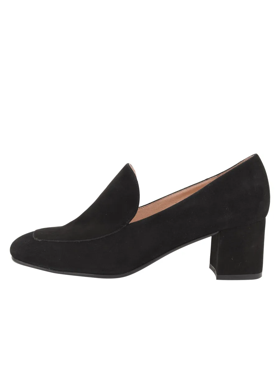 Manhattan Block Heel Pump