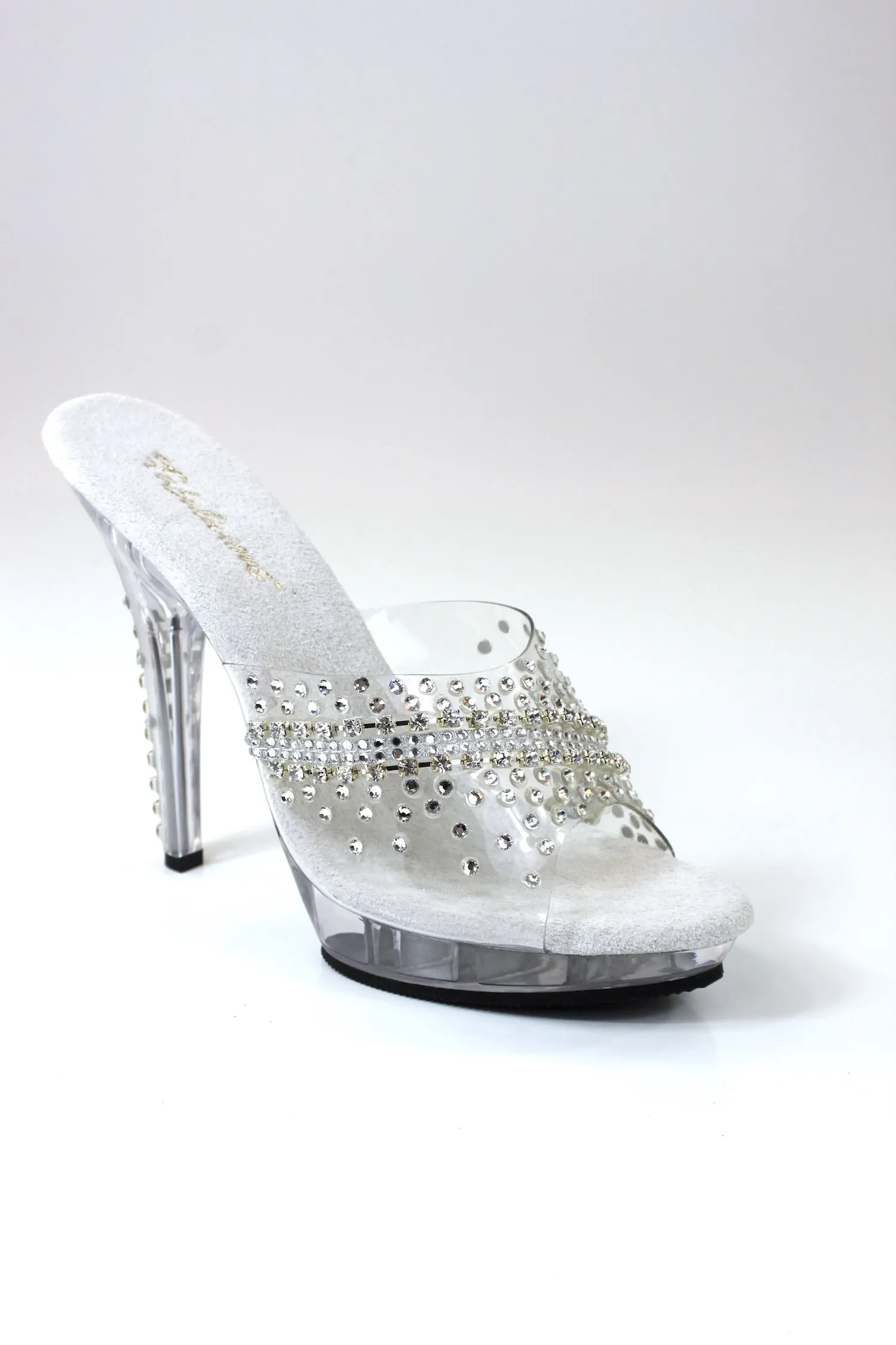 Monica / NPC Competition Heels / 5" Heel Rhinestone Competition Shoes