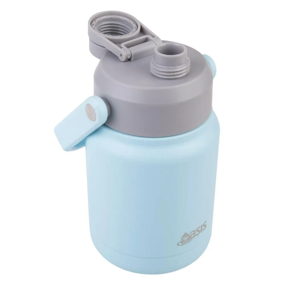 Oasis 1.2L Insulated Water Bottle Blue