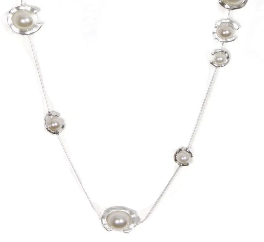 Pearl Long Necklace