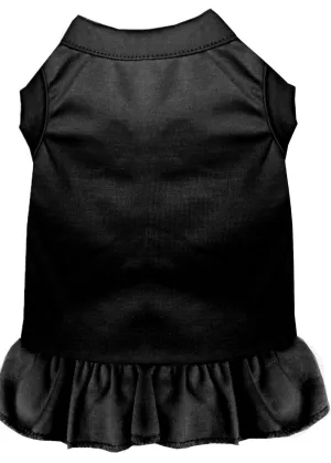 Plain Pet Dress Black Sm (10)