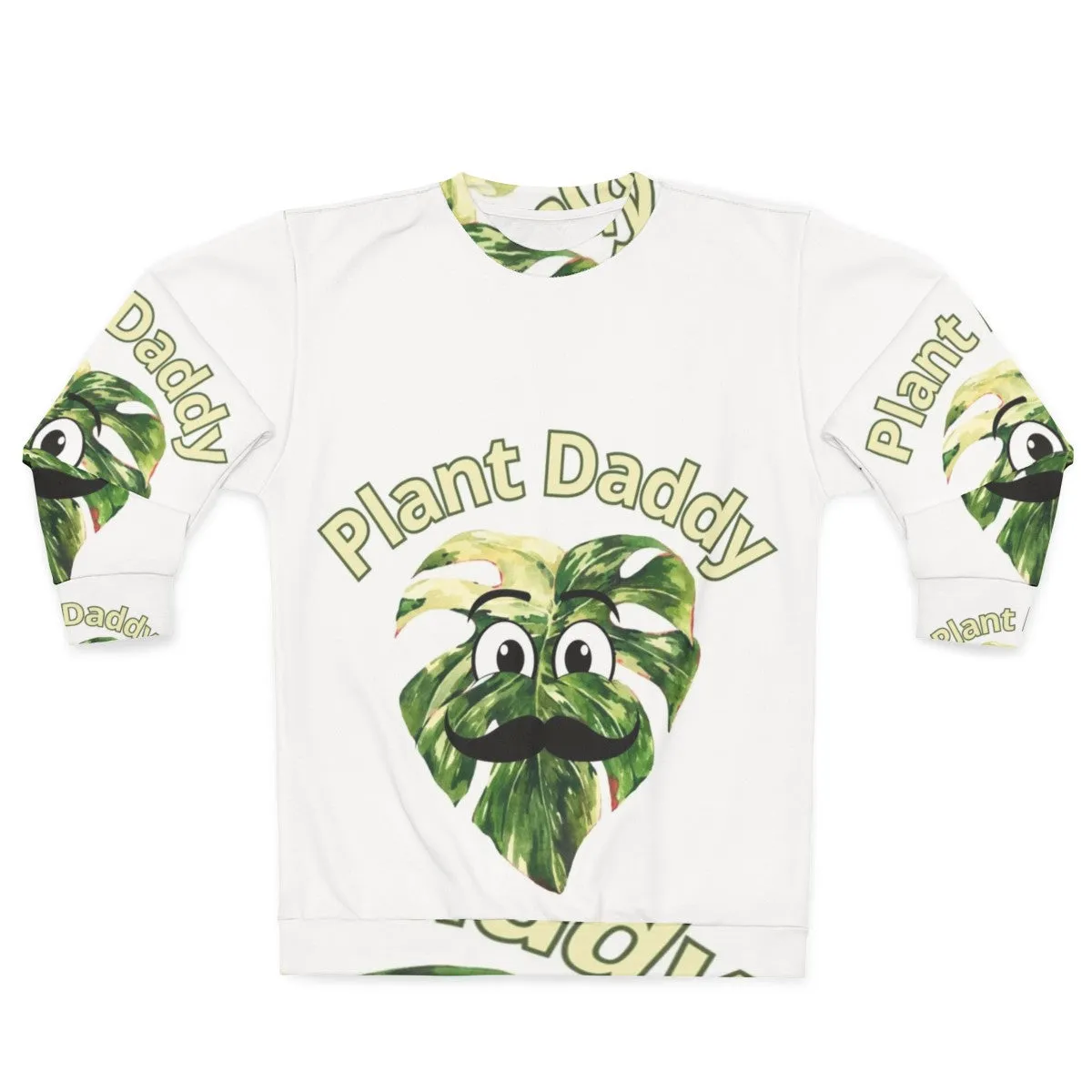 "Plant Daddy" Botanical Sweatshirt for Plant Lovers