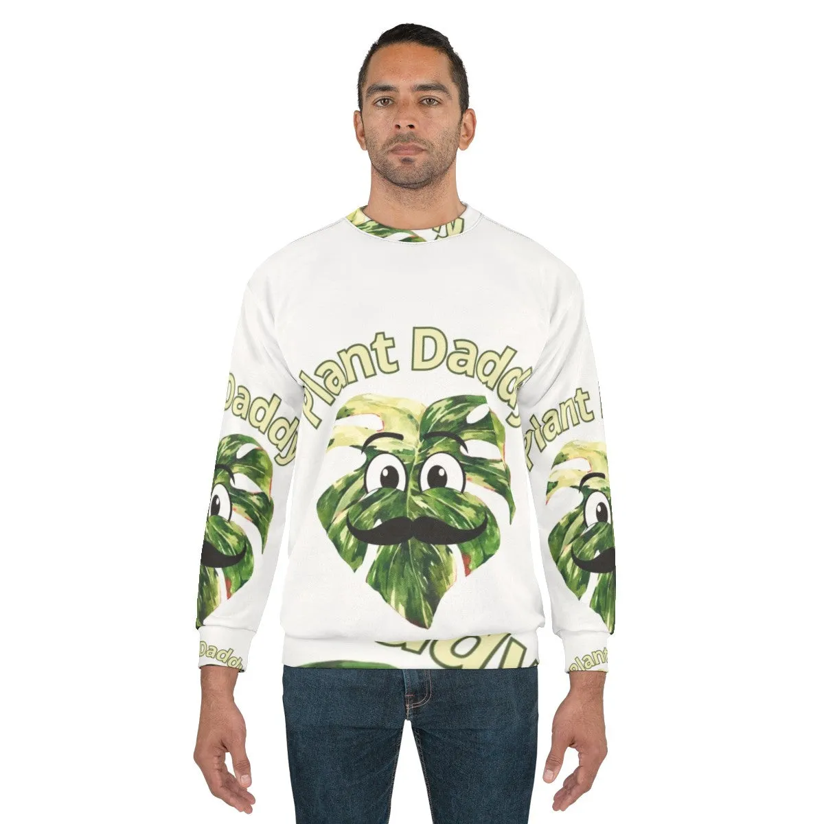 "Plant Daddy" Botanical Sweatshirt for Plant Lovers