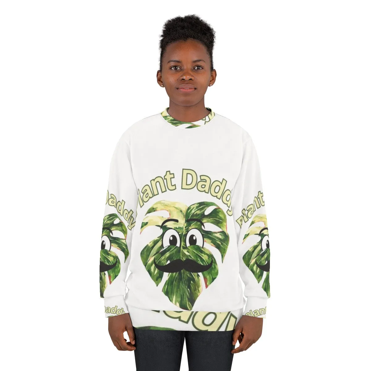 "Plant Daddy" Botanical Sweatshirt for Plant Lovers