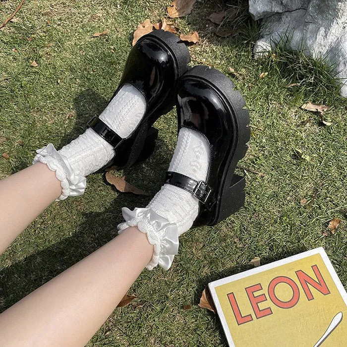 Skippin' School Platform Sandals