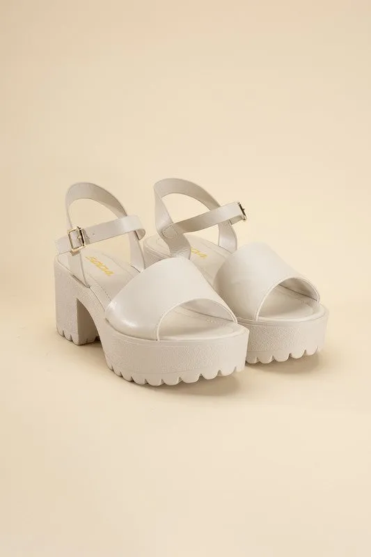 STACIE Platform Sandals