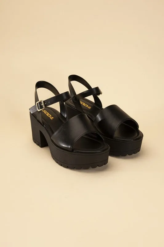 STACIE Platform Sandals