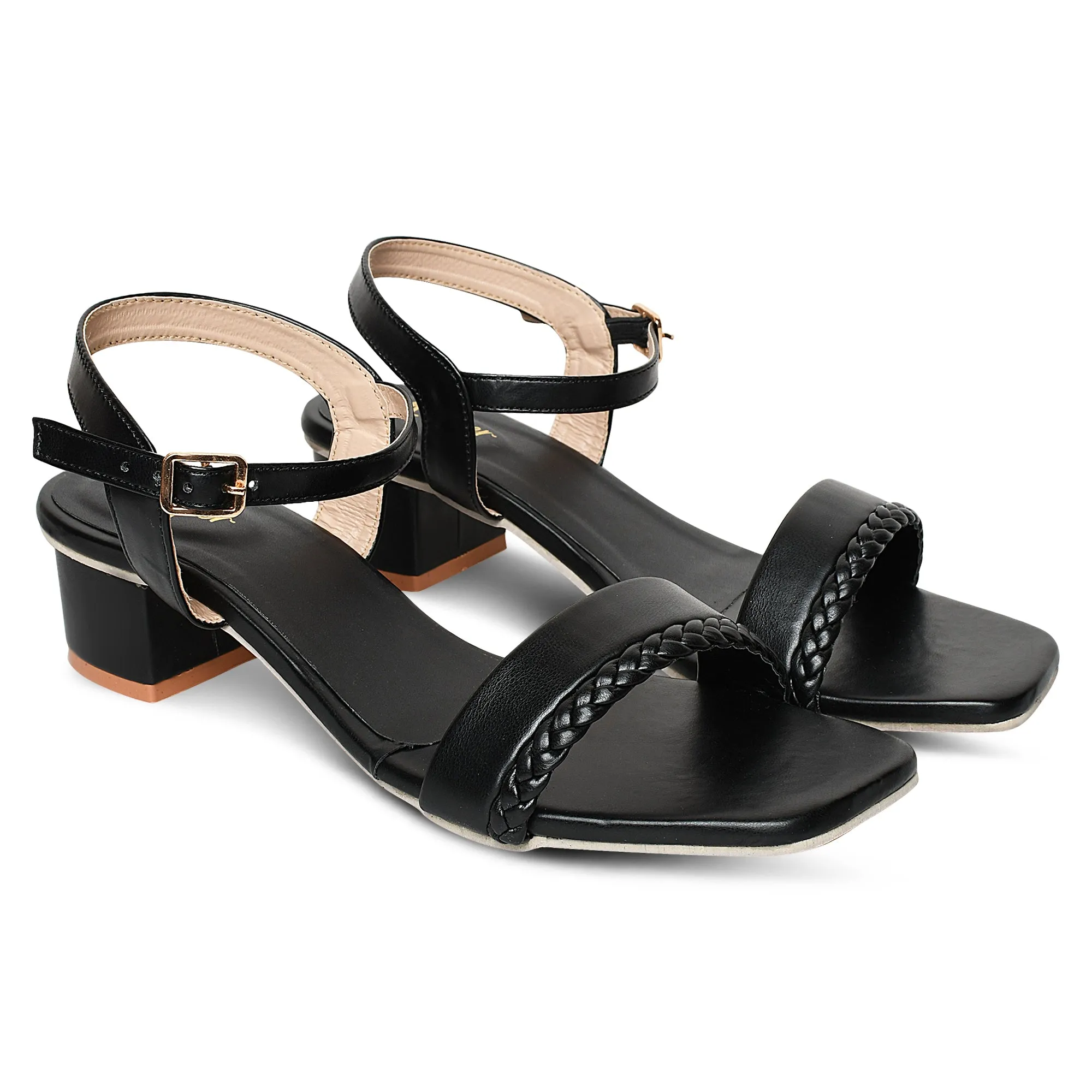 Strapy Block Heel Sandal