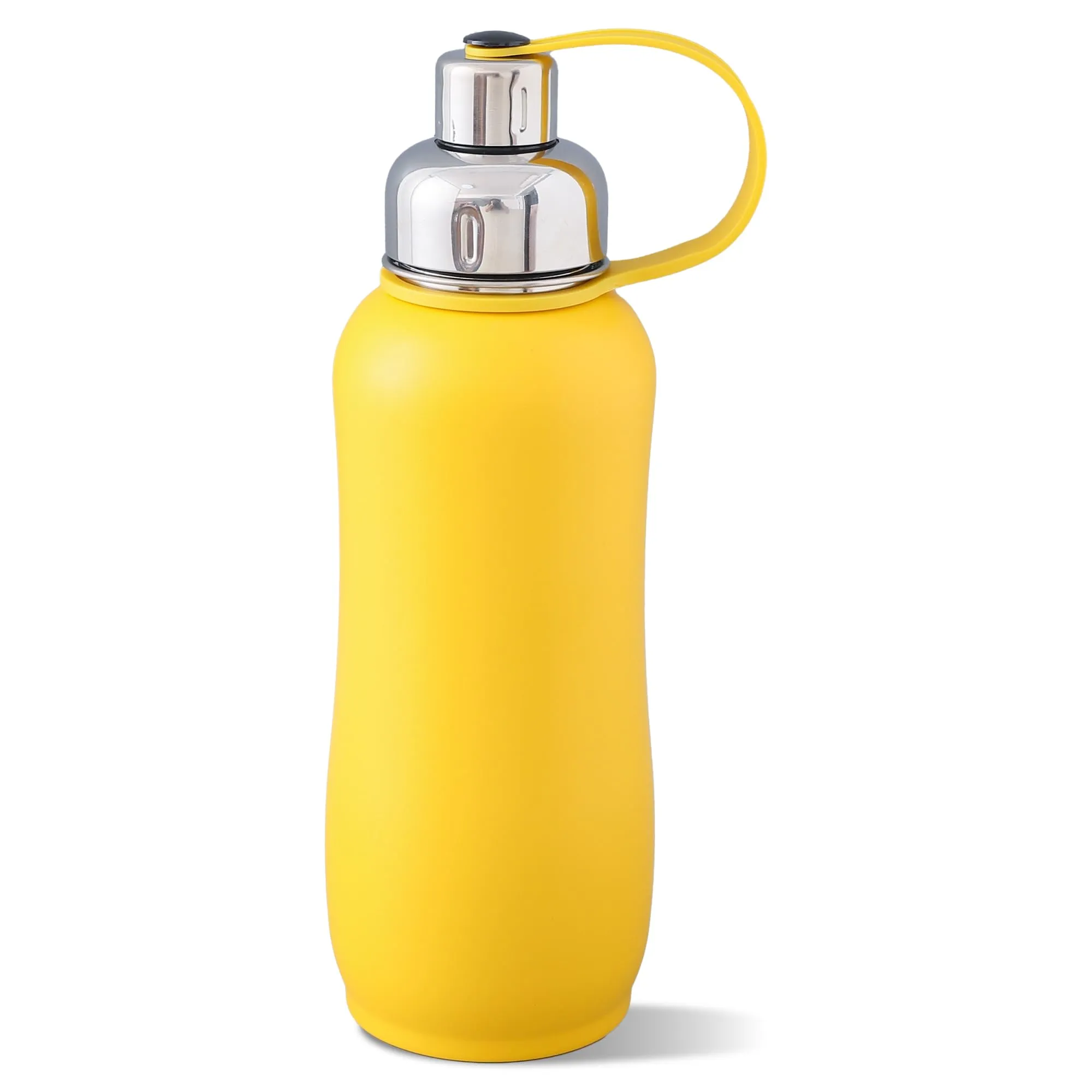 The Better Home 750ml | Insulated Thermosteel Bottle | Hot and Cold Water Bottle for Office, Gym, School | Leakproof | Vacuum Insulated Water Bottles | Easy Carry Flask for Kids/Adults | Yellow