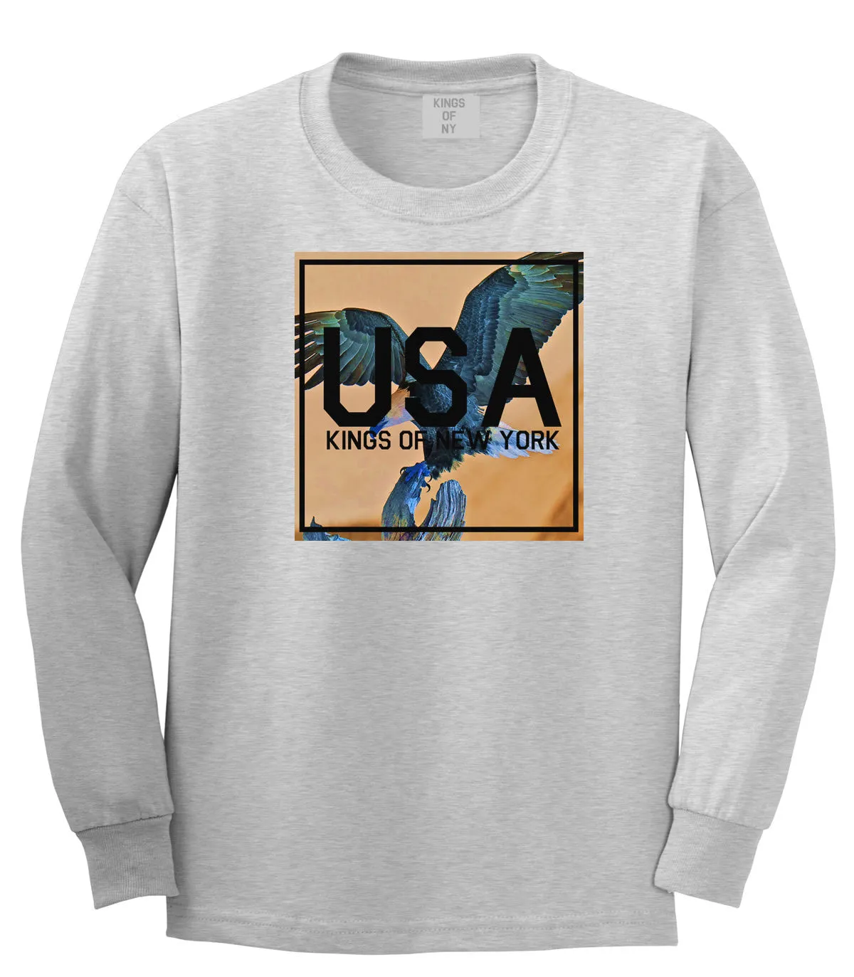 USA Bald Eagle America Long Sleeve T-Shirt