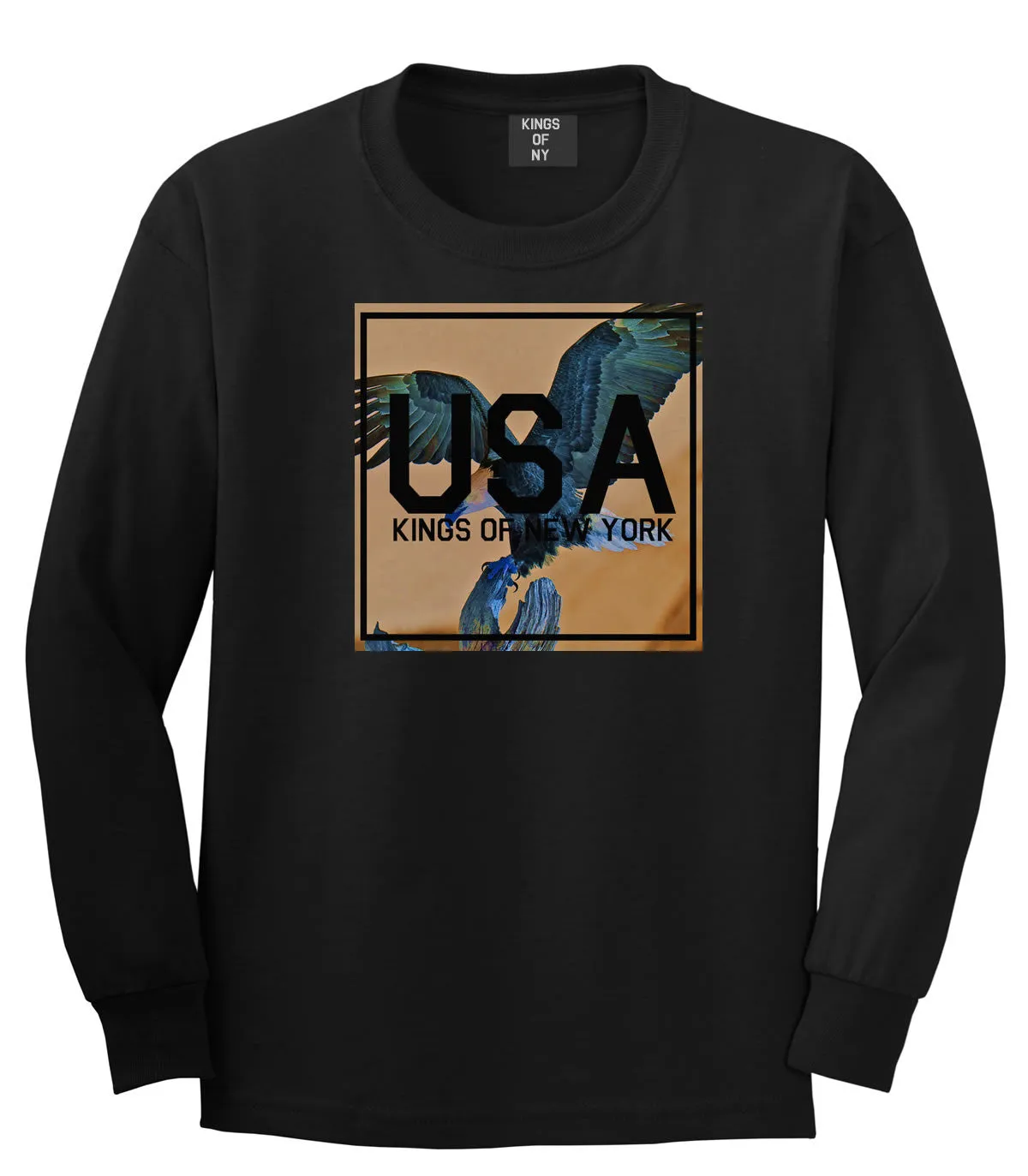 USA Bald Eagle America Long Sleeve T-Shirt