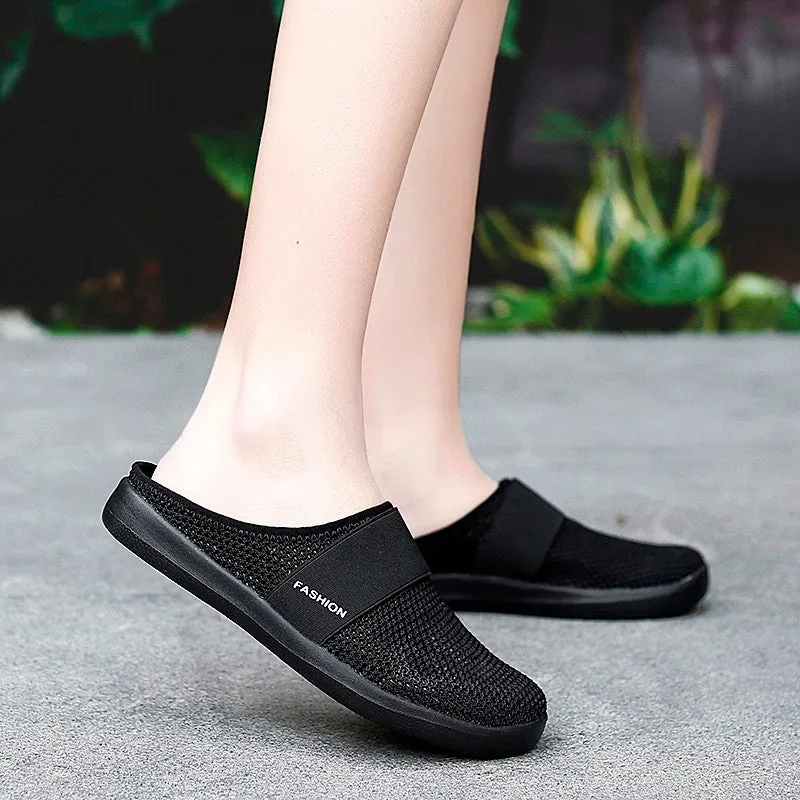 Women's summer spring breathable slip-on leisure sneakers