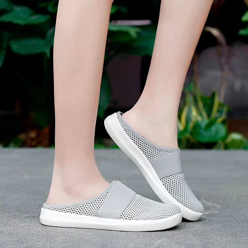 Women's summer spring breathable slip-on leisure sneakers