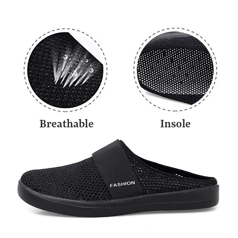 Women's summer spring breathable slip-on leisure sneakers