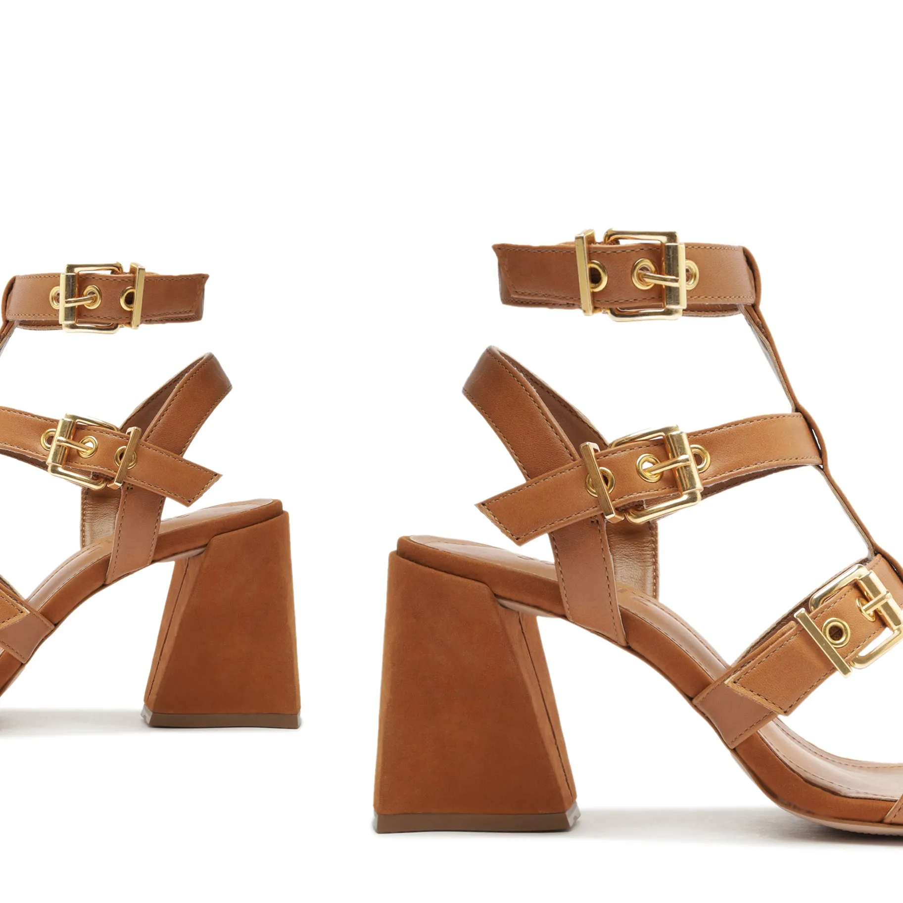 Yala Block Leather Sandal